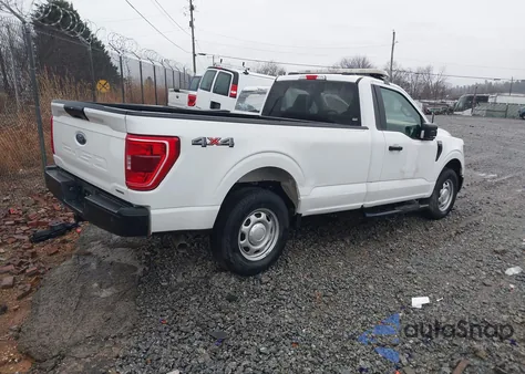 2023 Ford F-150 Xl из США, поврежденный, VIN 1FTMF1EPXPKE82874